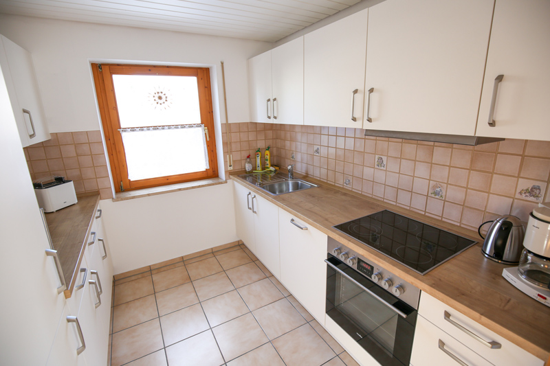 Küche der Ferienwohnung